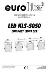EuroLite LED KLS-5050 Bedienungsanleitung
