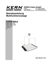 KERN MWA 300K-1NM Betriebsanleitung