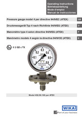 WIKA 432.50.100 Betriebsanleitung
