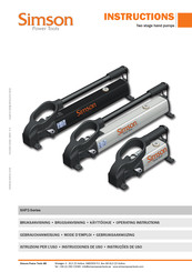 simson SHP2 Serie Gebrauchsanweisung