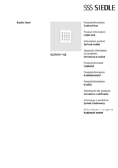 SSS Siedle SCOM 611-02 Produktinformation