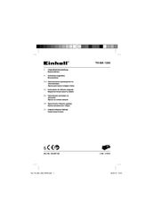 EINHELL TH-MA 1300 Originalbetriebsanleitung