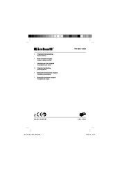 EINHELL TH-MA 1300 Originalbetriebsanleitung