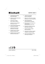 EINHELL GC-PC 1335/1 I Originalbetriebsanleitung