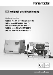 Kranzle WSC-RP 1400 TS Originalbetriebsanleitung