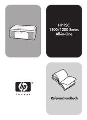 HP psc 1200 serie all-in-one Referenzhandbuch