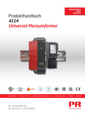 PR electronics 4114 Produkthandbuch