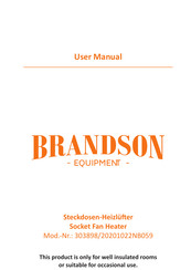 Brandson 20201022NB059 Bedienungsanleitung