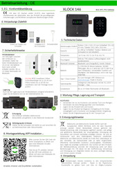XLOCK 146 Betriebsanleitung