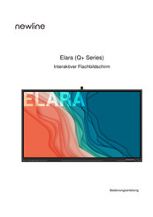 NewLine Elara Q+ Serie Bedienungsanleitung