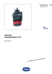 Stahl SolConeX 8571/25-Serie Betriebsanleitung