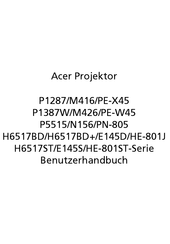 Acer P5515 Serie Benutzerhandbuch
