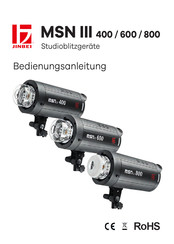 Jinbei MSN III 800 Bedienungsanleitung