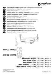 Westfalia Automotive 313 432 300 107 Montage- Und Betriebsanleitung