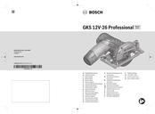 Bosch GKS 12V-26 Professional Originalbetriebsanleitung