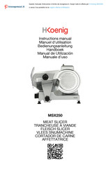 hkoenig MSX250 Bedienungsanleitung