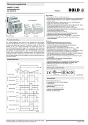 Dold RN 5897/010 Bedienungsanleitung