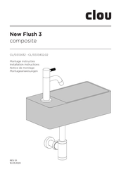 Clou New Flush 3 CL/03.13432 Montageanweisungen