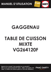 Gaggenau VG 264 20 Serie Gebrauchsanleitung