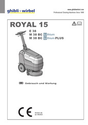Ghibli & Wirbel Royal 15 E 38 Gebrauch Und Wartung