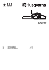 Husqvarna 540i XP Bedienungsanweisung