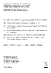 Luisi Air BERGAMO SLTC97 Bedienungsanleitung Mit Montageanweisungen