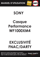 Sony WF-1000XM4 Bedienungsanleitung