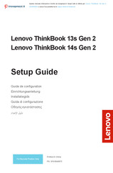 Lenovo 20V900ATIX Einrichtungsanleitung