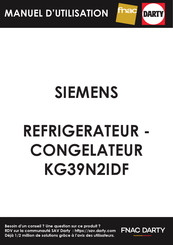 Siemens KG39N2IDF Gebrauchsanleitung