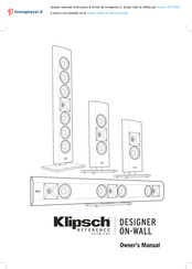 Klipsch Reference Premiere Designer On-Wall RP-640D Benutzerhandbuch