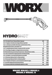 Worx HYDROSHOT WG620E.10 Originalbetriebsanleitung