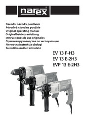 Narex EV 13 E-2H3 Originalbetriebsanleitung