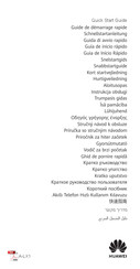Huawei nova 10 Pro Schnellstartanleitung