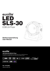 EuroLite LED SLS-30 COB UV Floor Bedienungsanleitung