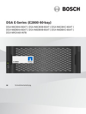 Bosch DSA E Serie Schnellstartanleitung
