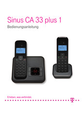 T-Mobile Sinus CA 33 plus 1 Bedienungsanleitung