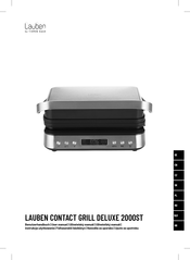 Lauben Contact Grill Deluxe 2000ST Benutzerhandbuch