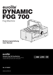 EuroLite Dynamic Fog 700 Bedienungsanleitung