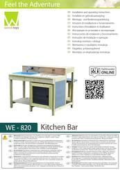 wendi toys Kitchen Bar Montage- Und Bedienungsanleitung