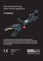 Weber Rescue Systems RSX 185 E-FORCE3 Betriebsanleitung