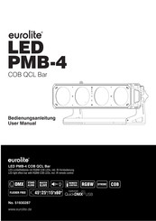 EuroLite LED PMB-4 COB QCL 30W Leiste Bedienungsanleitung