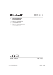 EINHELL GC-DP 6315 N Originalbetriebsanleitung