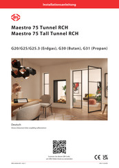 Dru Maestro 75 Tunnel RCH Installationsanleitung