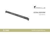 Thomann STAIRVILLE LED Bar 240/8 RGB Bedienungsanleitung