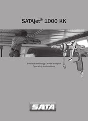 SATA SATAjet 1000 KK Betriebsanleitung