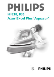 Philips Azur Excel Plus Aquazur HI835/22 Bedienungsanleitung