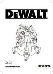DeWalt DXV20PTA Originalanweisungen