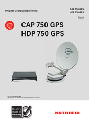 Kathrein HDP 750 GPS Original-Gebrauchsanleitung