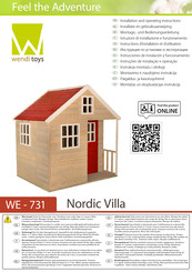 wendi toys Nordic Villa Montage- Und Bedienungsanleitung