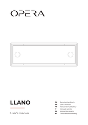 Opera LLANO 1110 Benutzerhandbuch